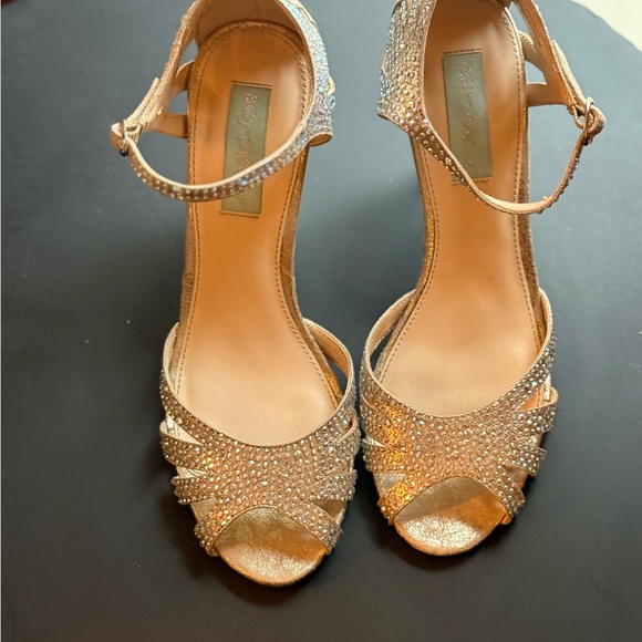 Betsey Johnson Vintage Strappy Heels - Picture 1 of 3